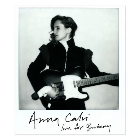 anna calvi live for burberry spotify